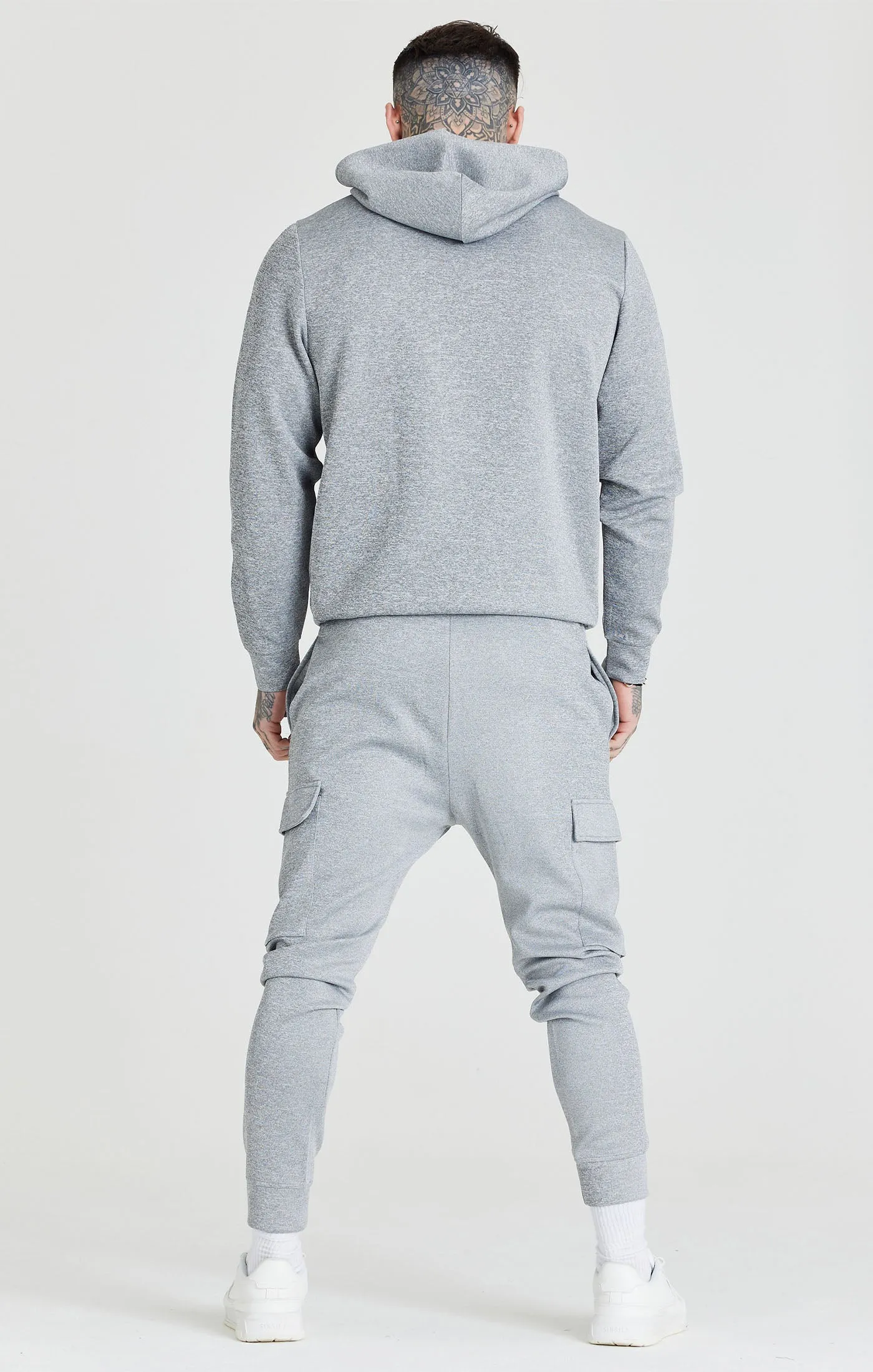 Grey Foundation Oversized Hoodie sold by Siksilk product image thumbnail 5