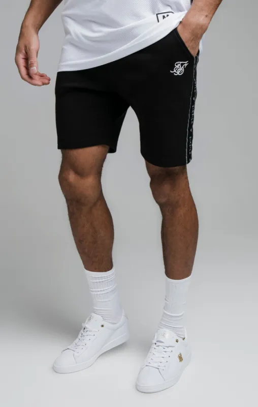 Black Fusion Tape Short sold by Siksilk