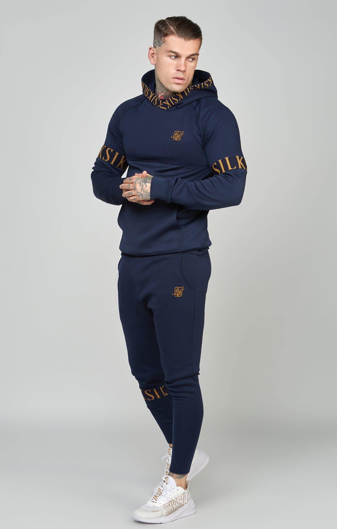 Dynamic Overhead Hoodie Navy sold by Siksilk product image thumbnail 3