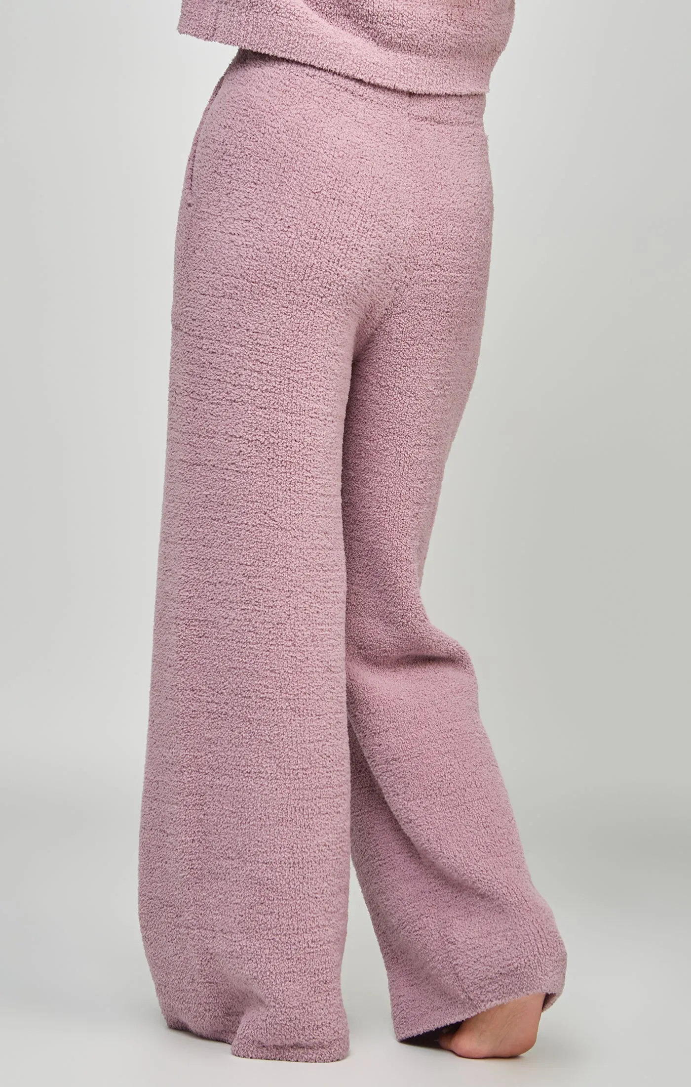 Lavender Wide Leg Lounge Pant sold by Siksilk product image thumbnail 4