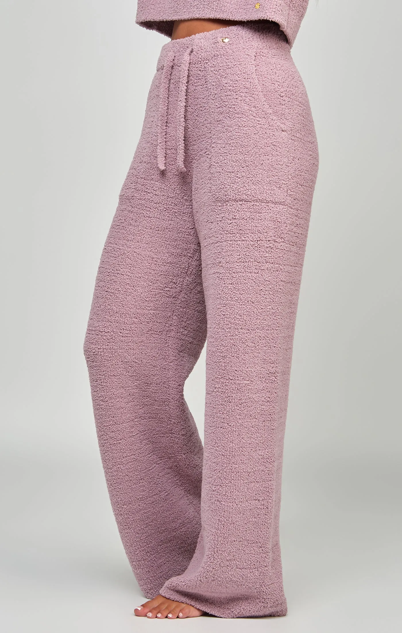 Lavender Wide Leg Lounge Pant sold by Siksilk