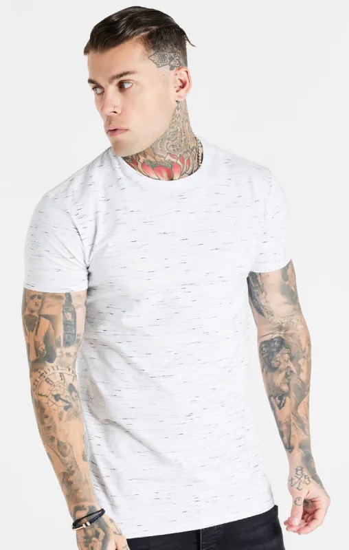 White Muscle Fit T-Shirt sold by Siksilk