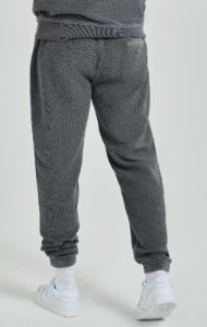 Grey Heavyweight Loopback Relaxed Joggers sold by Siksilk