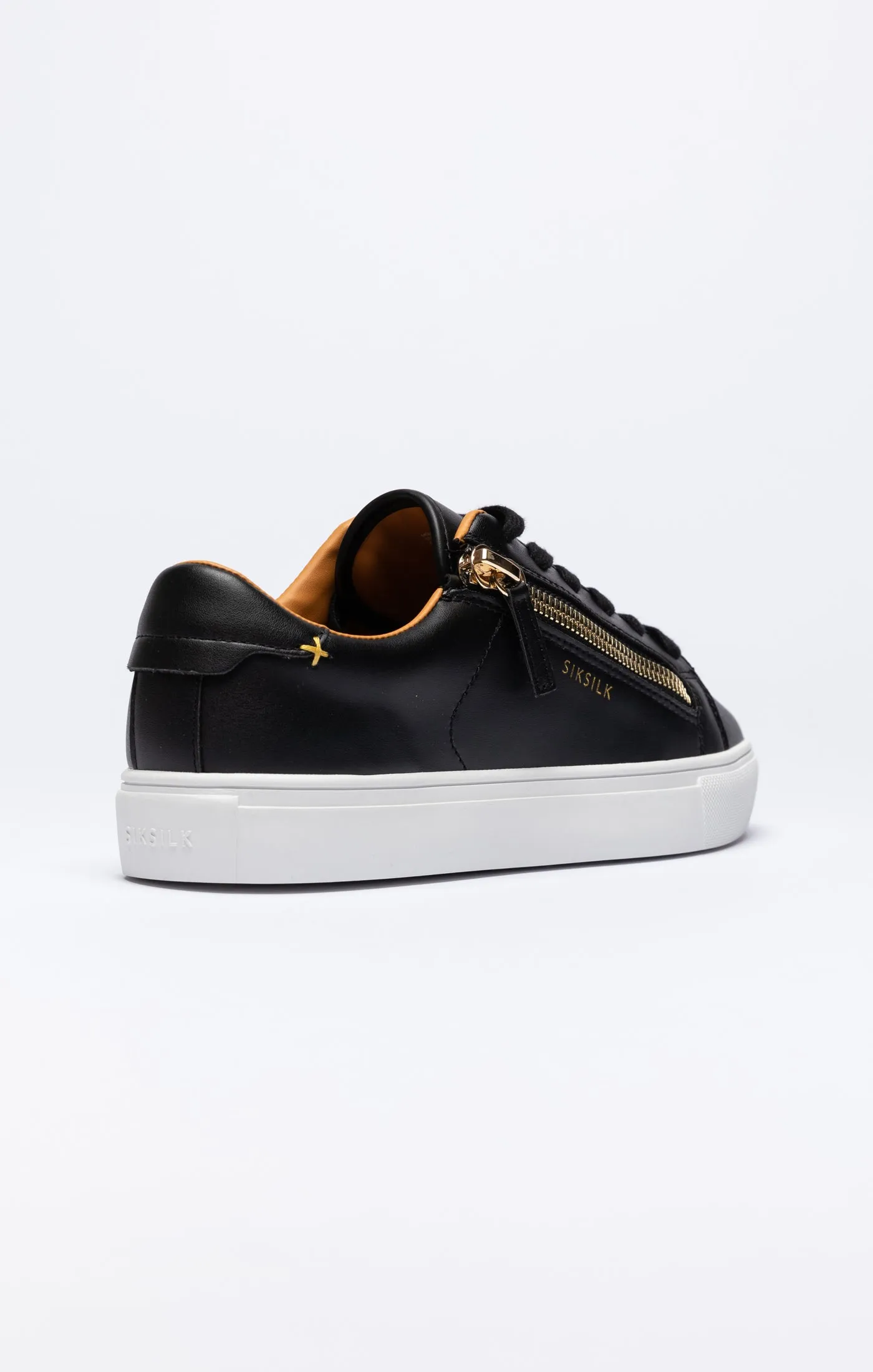 Black Classic Trainer With Functional Zip sold by Siksilk product image thumbnail 2