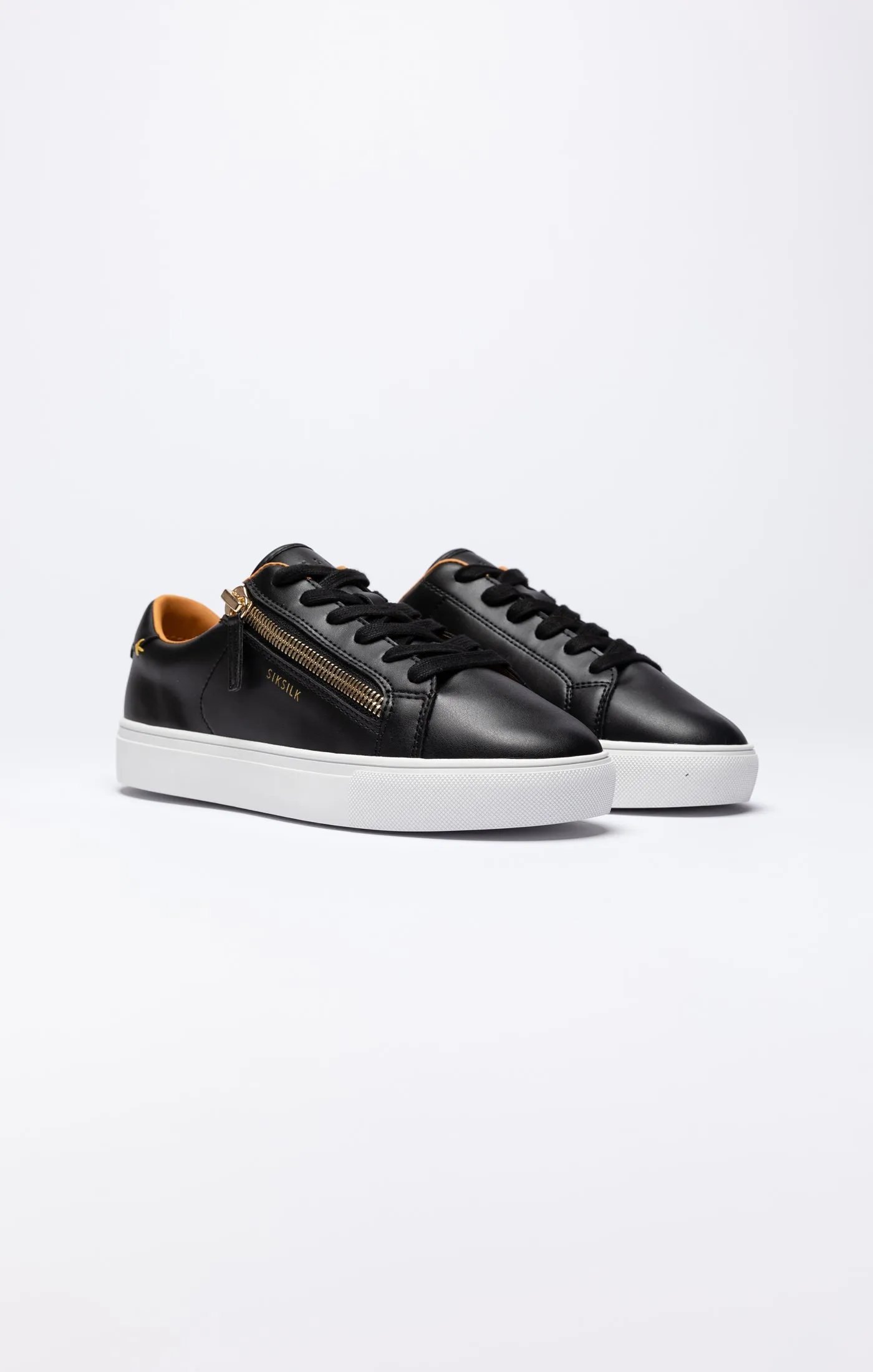 Black Classic Trainer With Functional Zip sold by Siksilk product image thumbnail 3