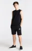 Boys Black Essentials Fleece Short sold by Siksilk