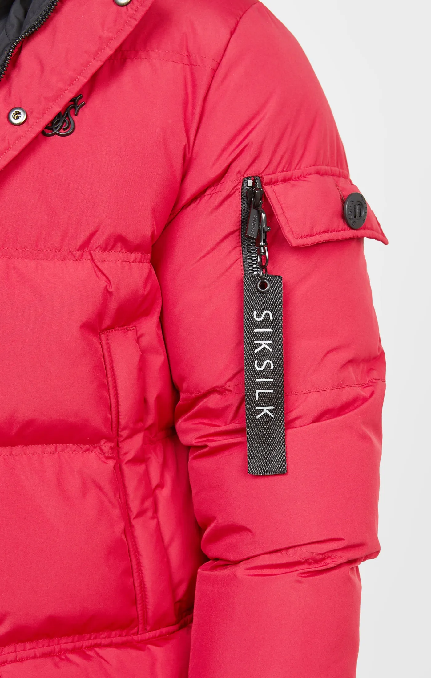 Red Arctic Parka sold by Siksilk product image thumbnail 2