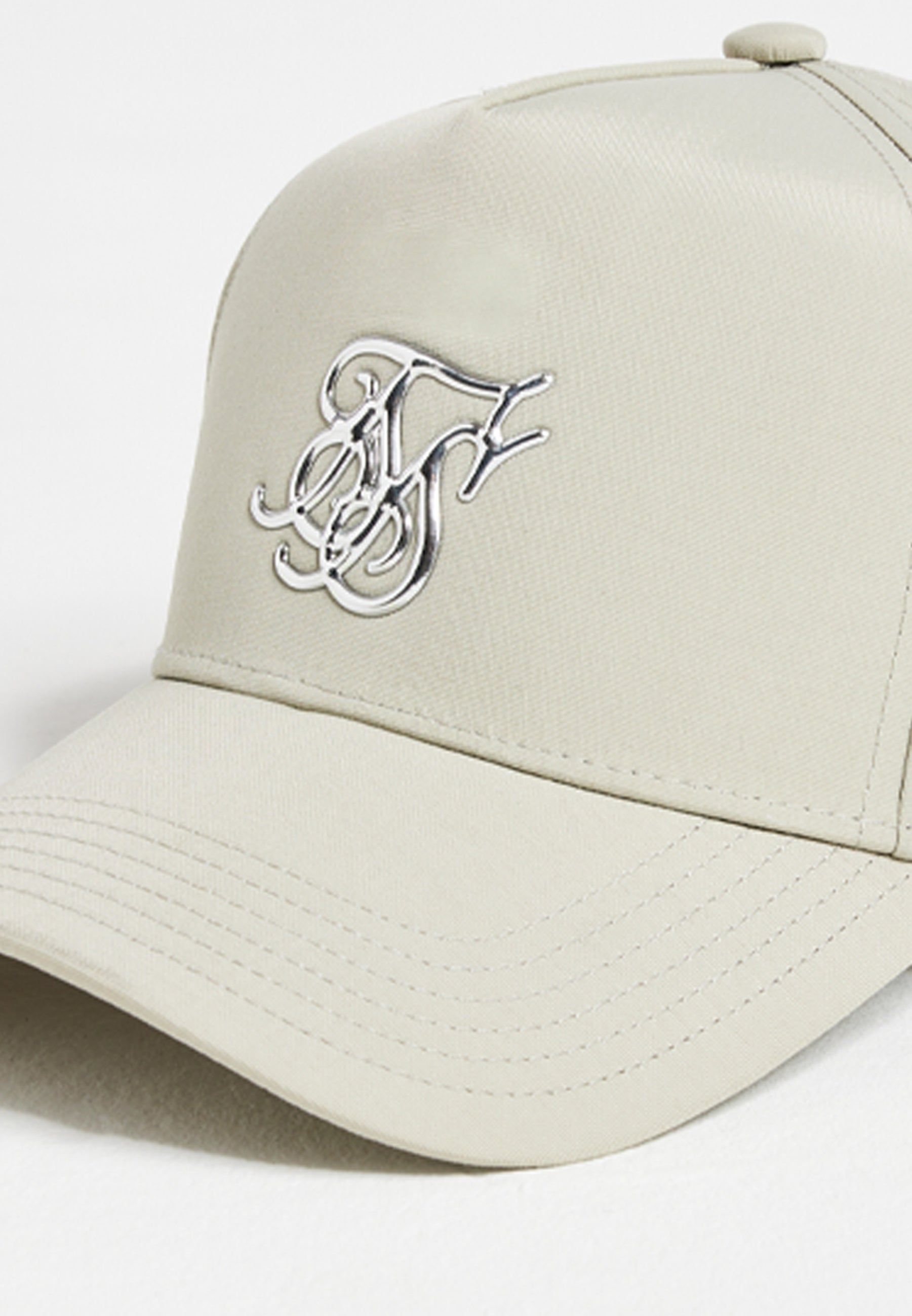 Ecru Metallic Trucker Cap sold by Siksilk product image thumbnail 2