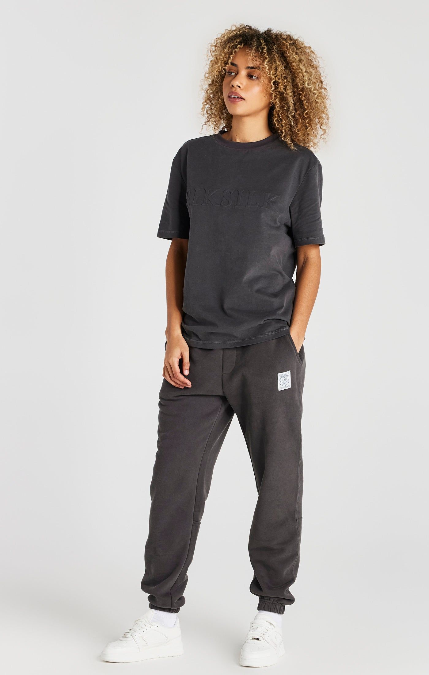 Black Relaxed Jogger sold by Siksilk product image thumbnail 4