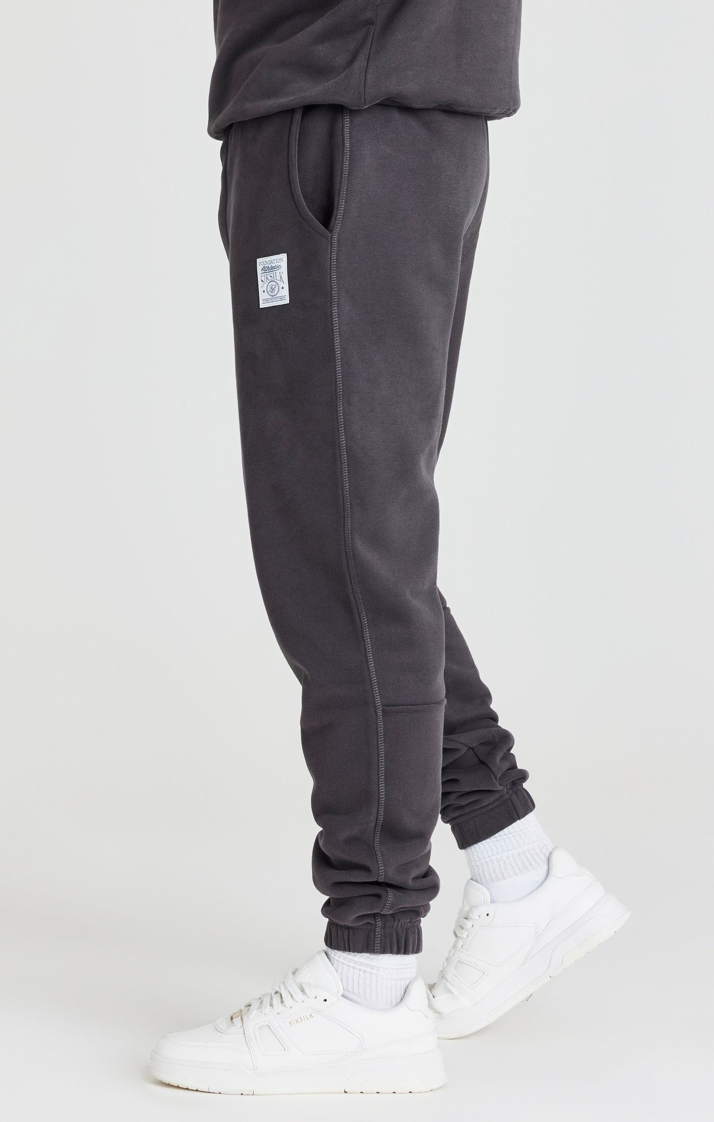 Black Relaxed Jogger sold by Siksilk product image thumbnail 2