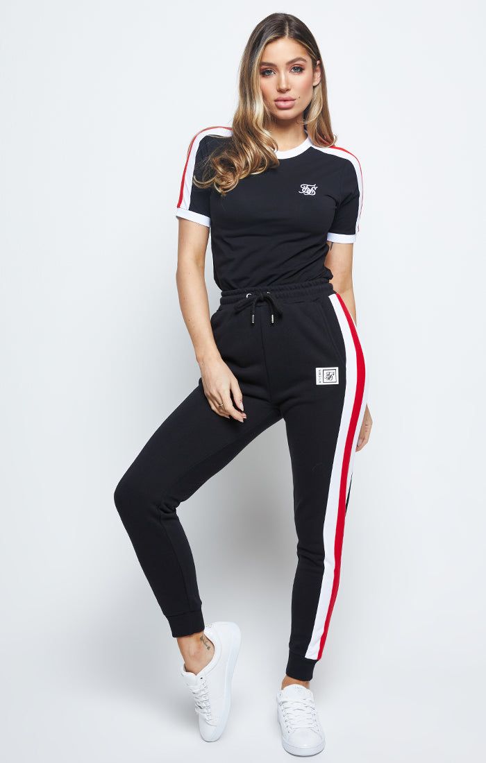 Black Ringer T-Shirt sold by Siksilk product image thumbnail 2