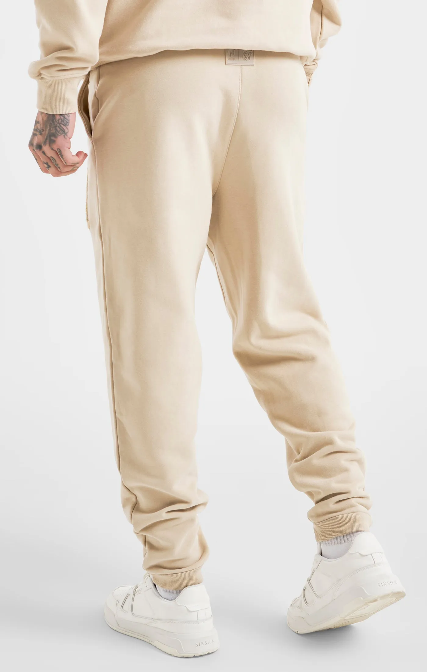 Messi x SikSilk Beige Logo Pant sold by Siksilk product image thumbnail 4