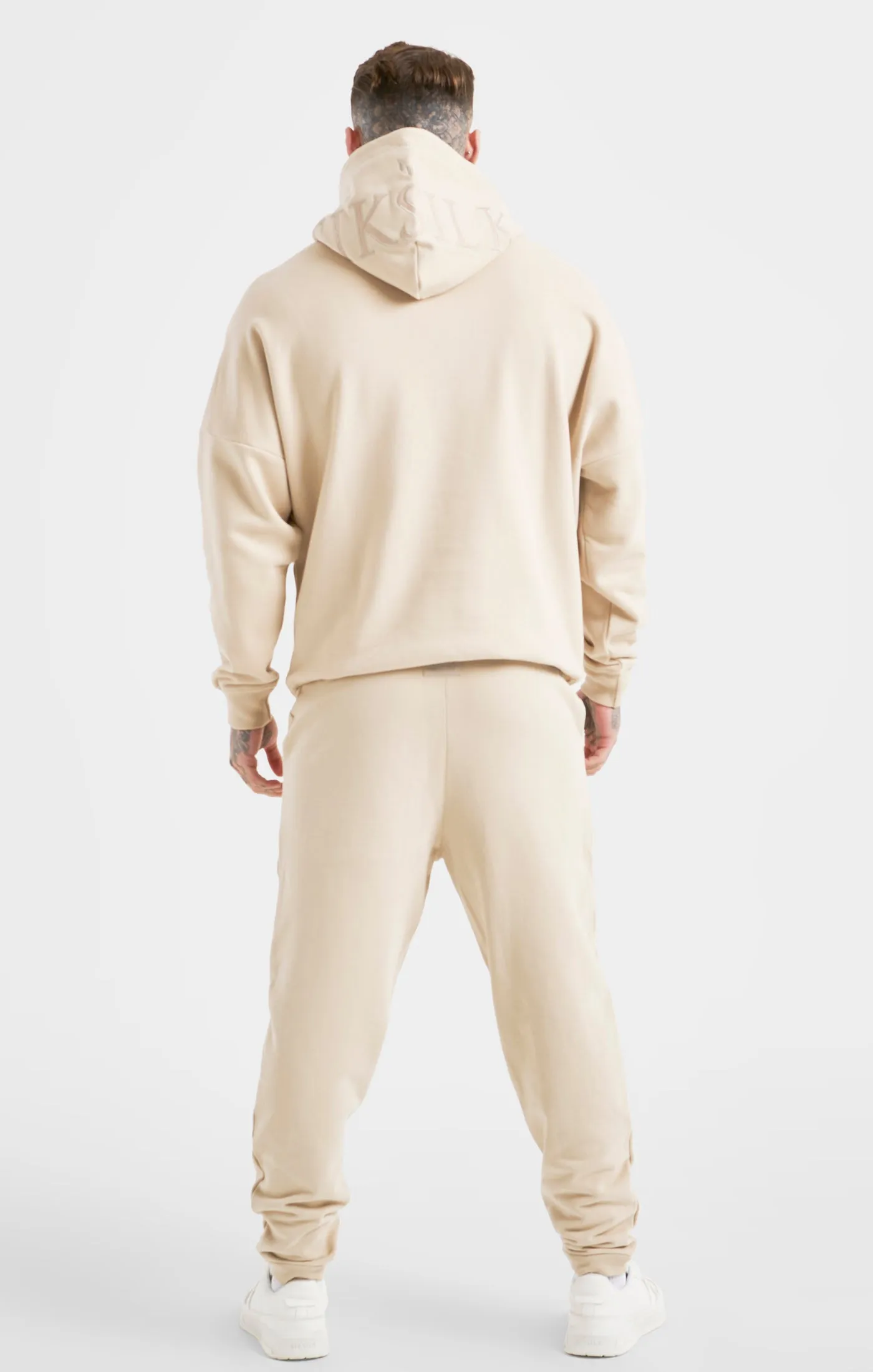 Messi x SikSilk Beige Logo Pant sold by Siksilk product image thumbnail 5