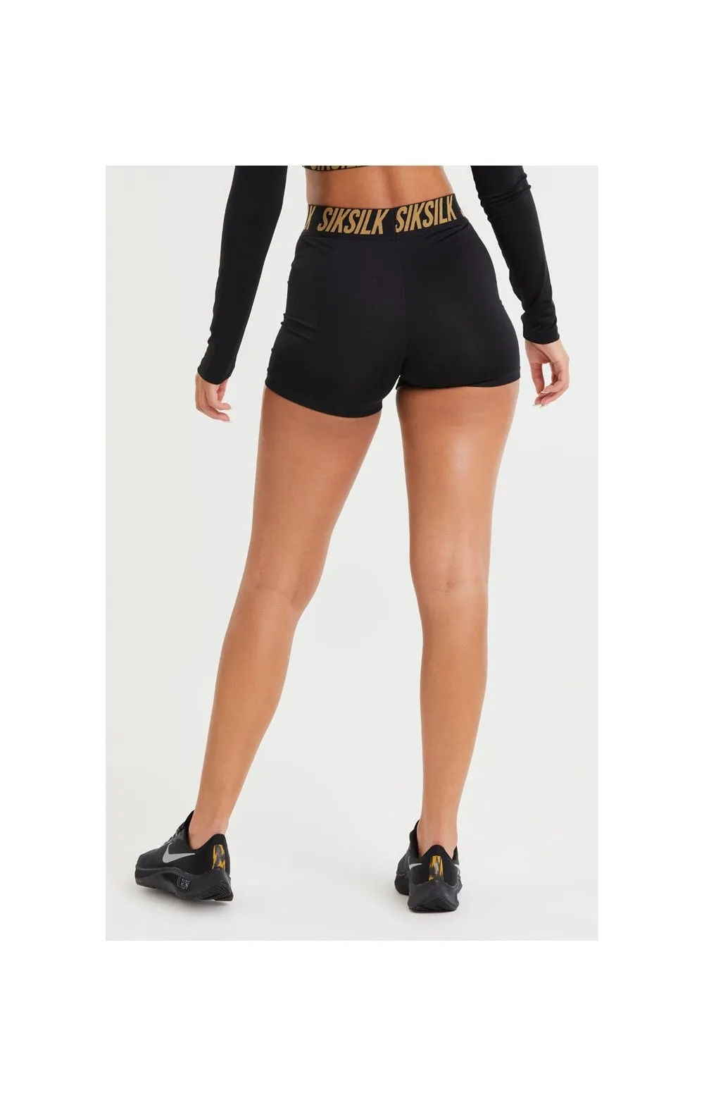 SikSilk Tape Gym Shorts - Black sold by Siksilk product image thumbnail 5