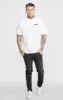 White Graphic Oversized T-Shirt sold by Siksilk