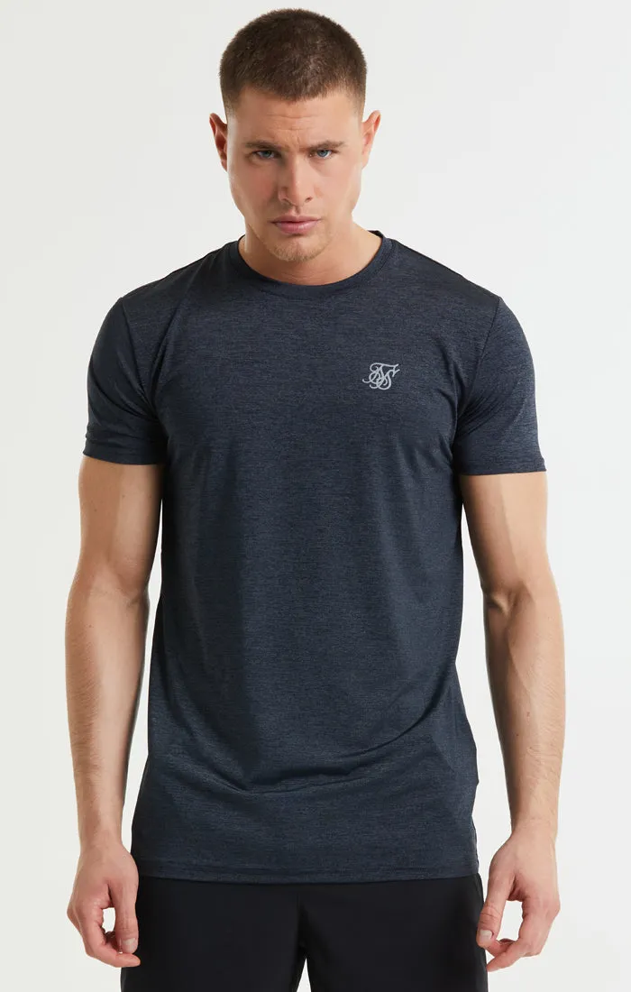 SikSilk Core Poly Tee - Black Marl sold by Siksilk