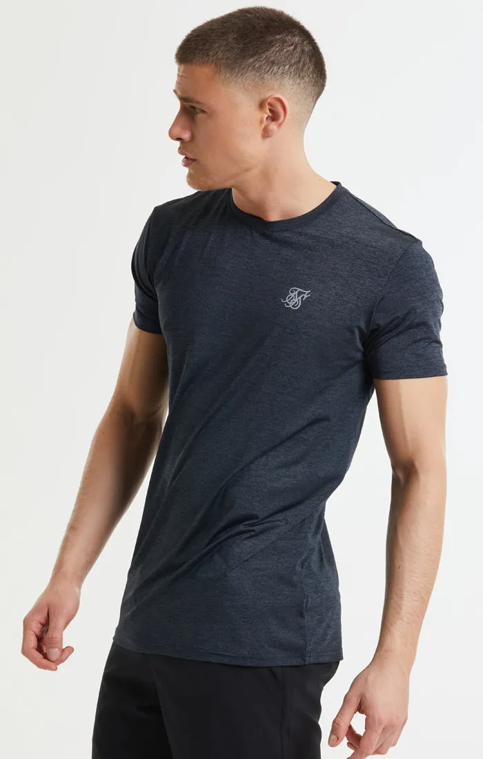 SikSilk Core Poly Tee - Black Marl sold by Siksilk product image thumbnail 3