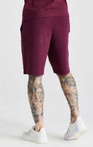 Burgundy Essential Jersey Short sold by Siksilk