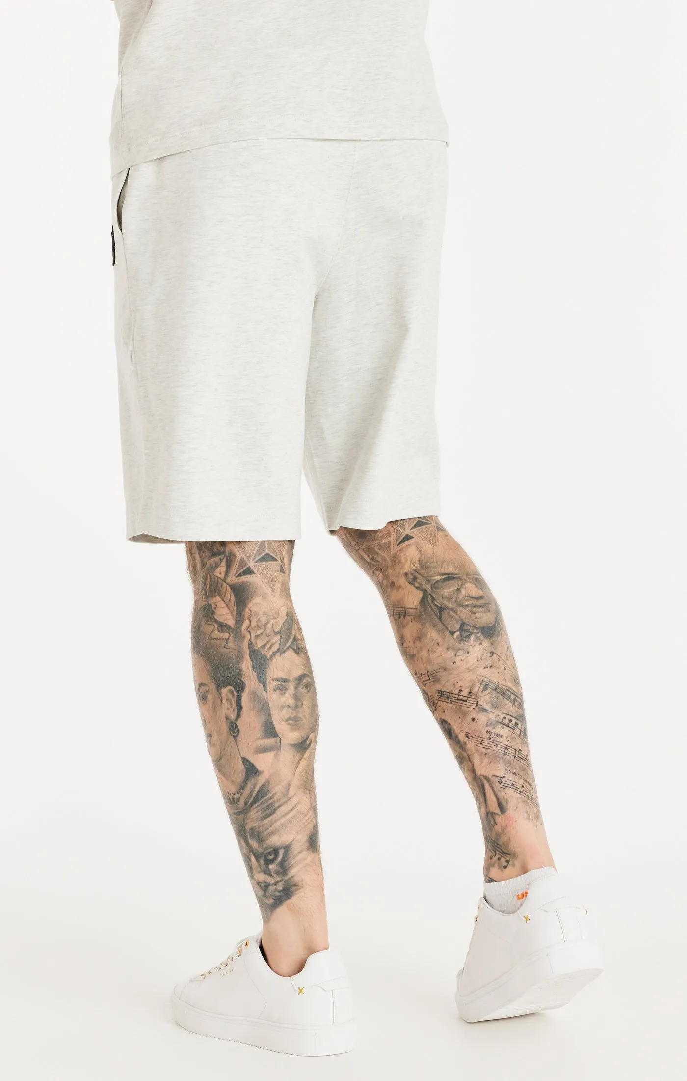 Snow Marl Essential Jersey Short sold by Siksilk product image thumbnail 4