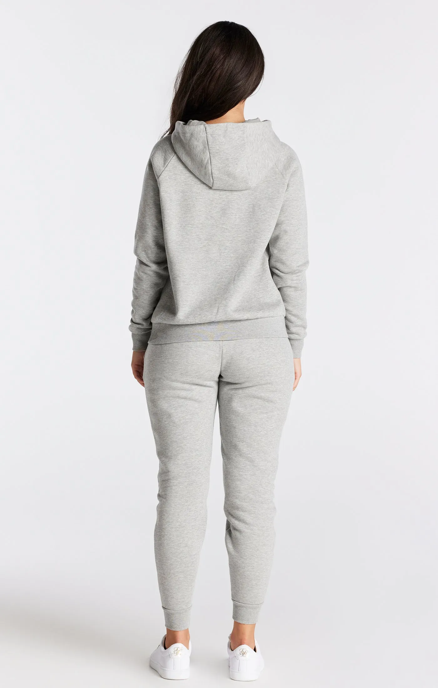 Grey Marl Essential Overhead Hoodie sold by Siksilk product image thumbnail 5