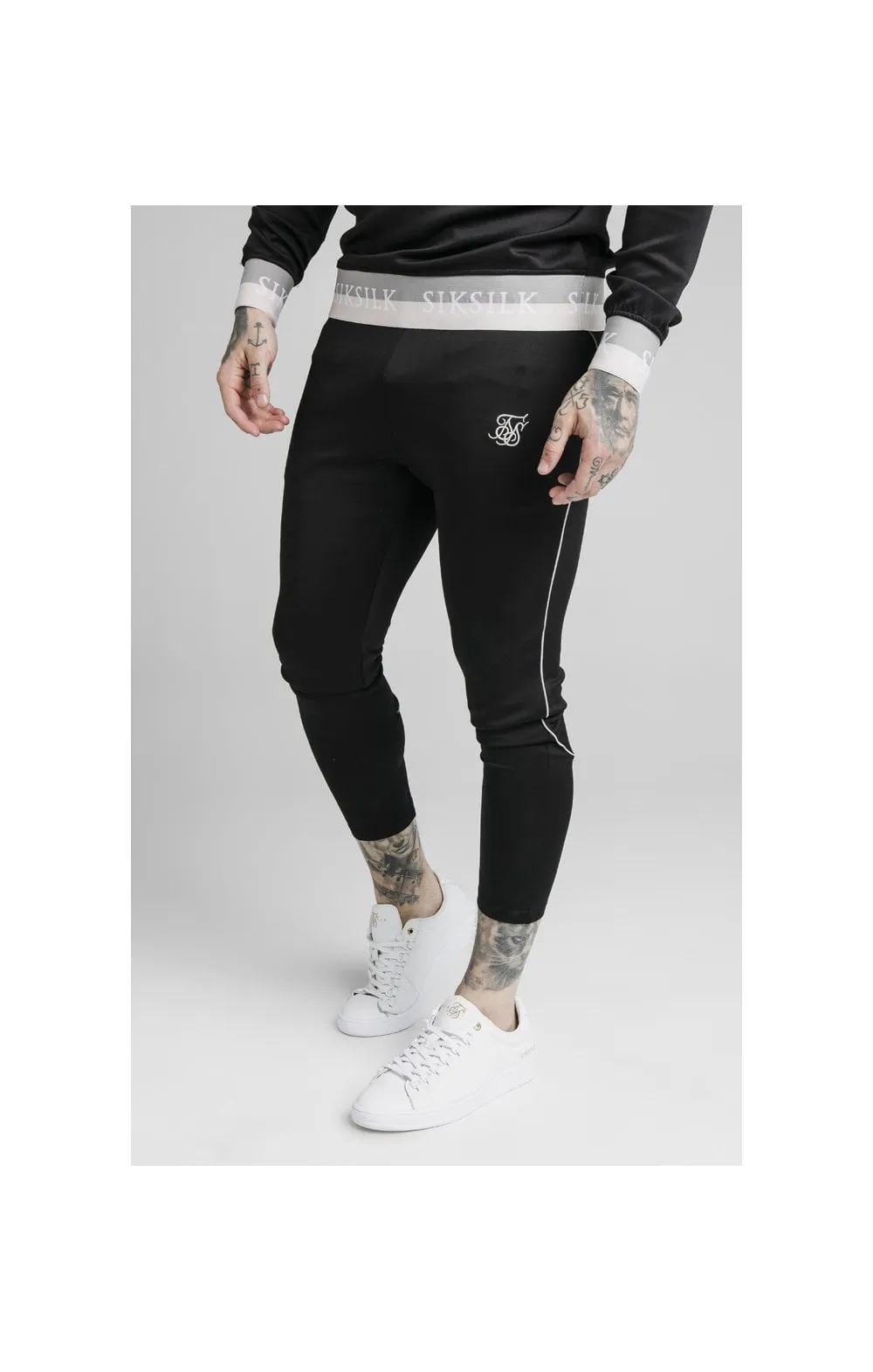 SikSilk Deluxe Agility Joggers – Black sold by Siksilk