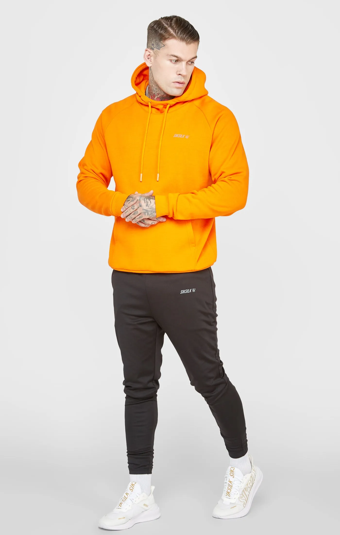 Orange Sports Hoodie sold by Siksilk product image thumbnail 3