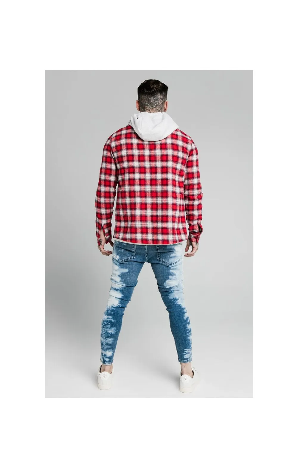 SikSilk Skinny Dip Dye Jeans - Midstone sold by Siksilk product image thumbnail 5