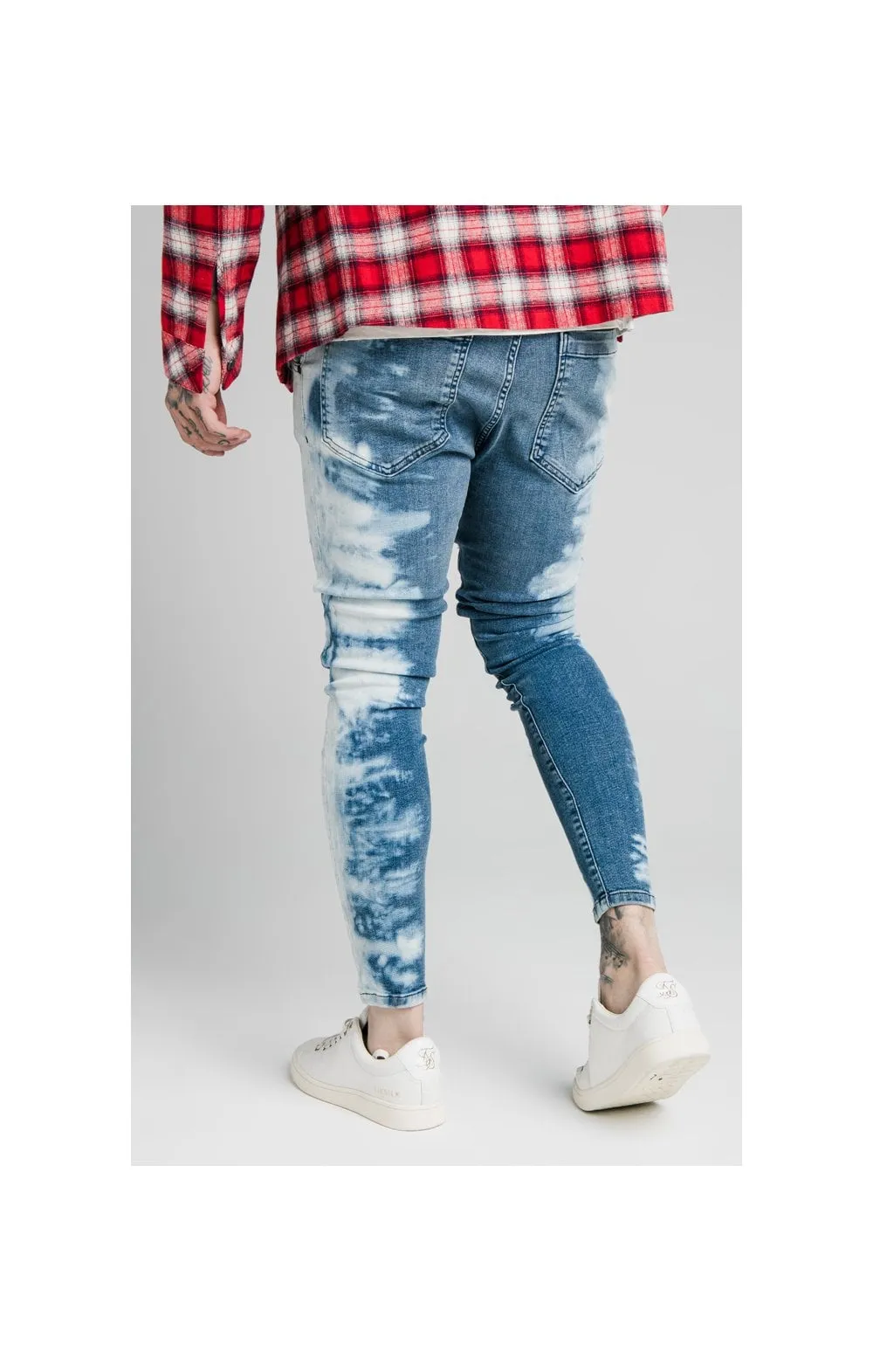 SikSilk Skinny Dip Dye Jeans - Midstone sold by Siksilk product image thumbnail 2