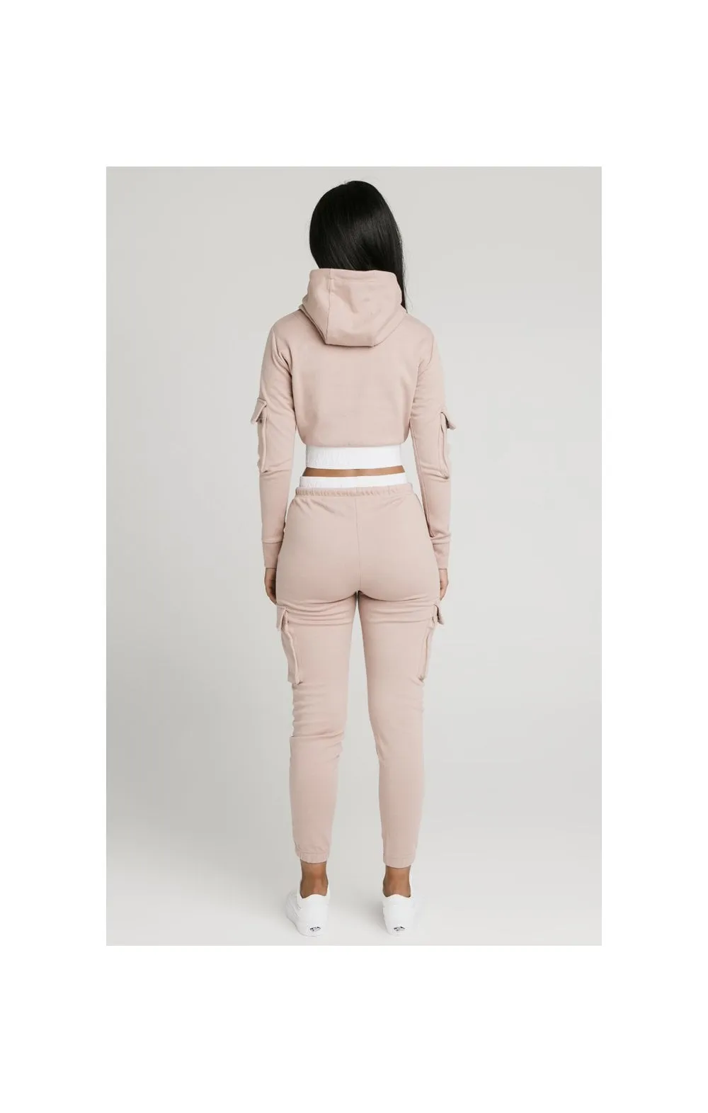 SikSilk Cargo Pocket Cropped Hoodie - Rose sold by Siksilk product image thumbnail 5