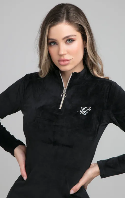 SikSilk Opulent Bodycon Dress - Black sold by Siksilk