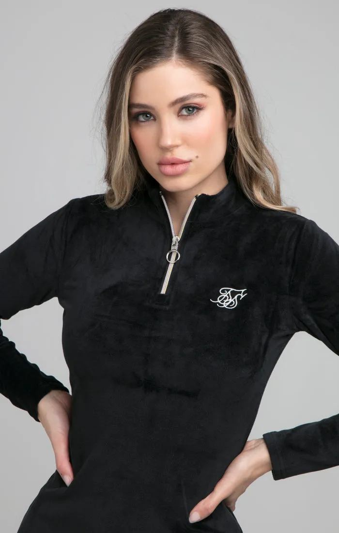 SikSilk Opulent Bodycon Dress - Black sold by Siksilk