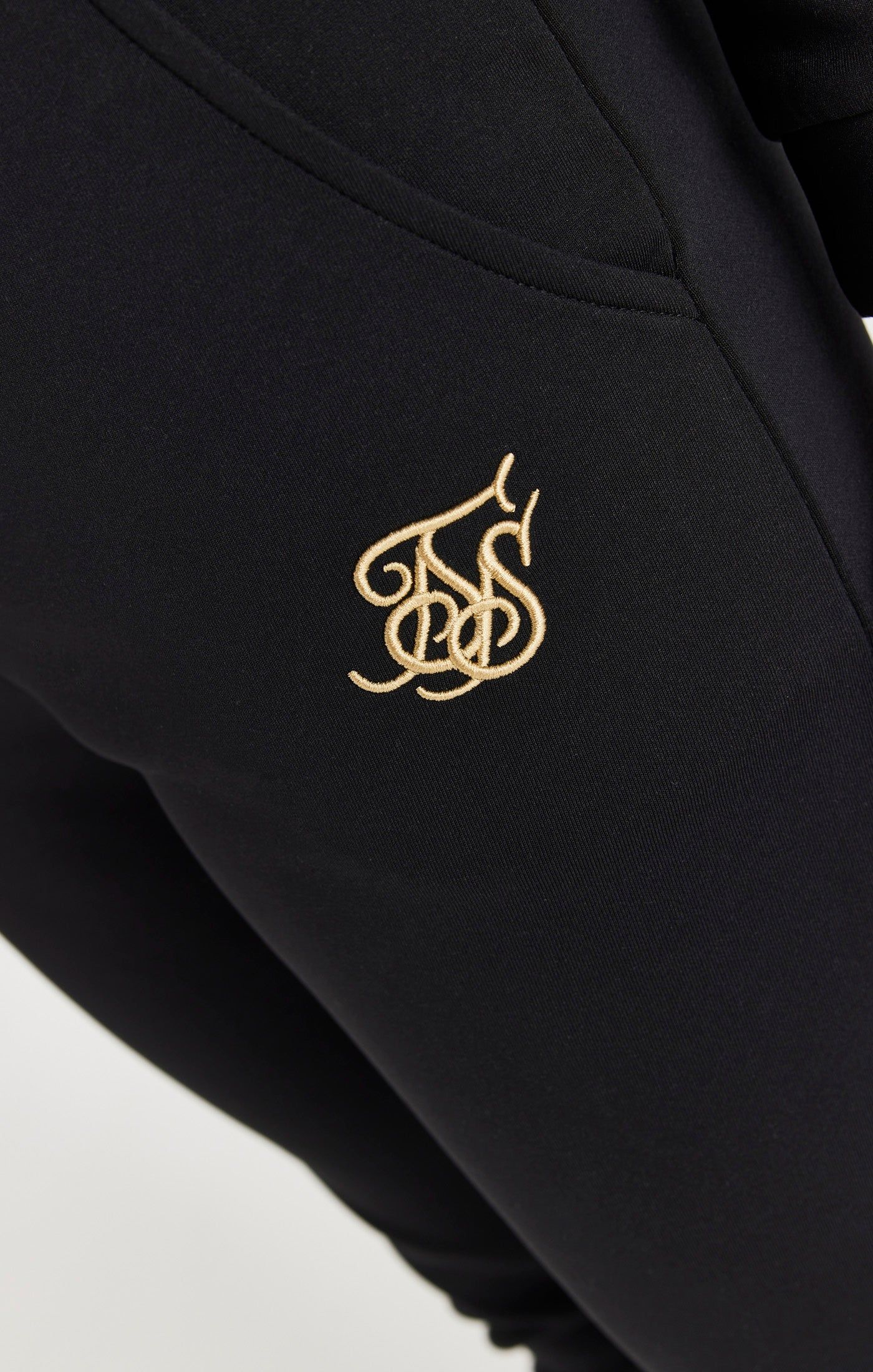 SikSilk Metallic Taped Pants - Black sold by Siksilk product image thumbnail 7