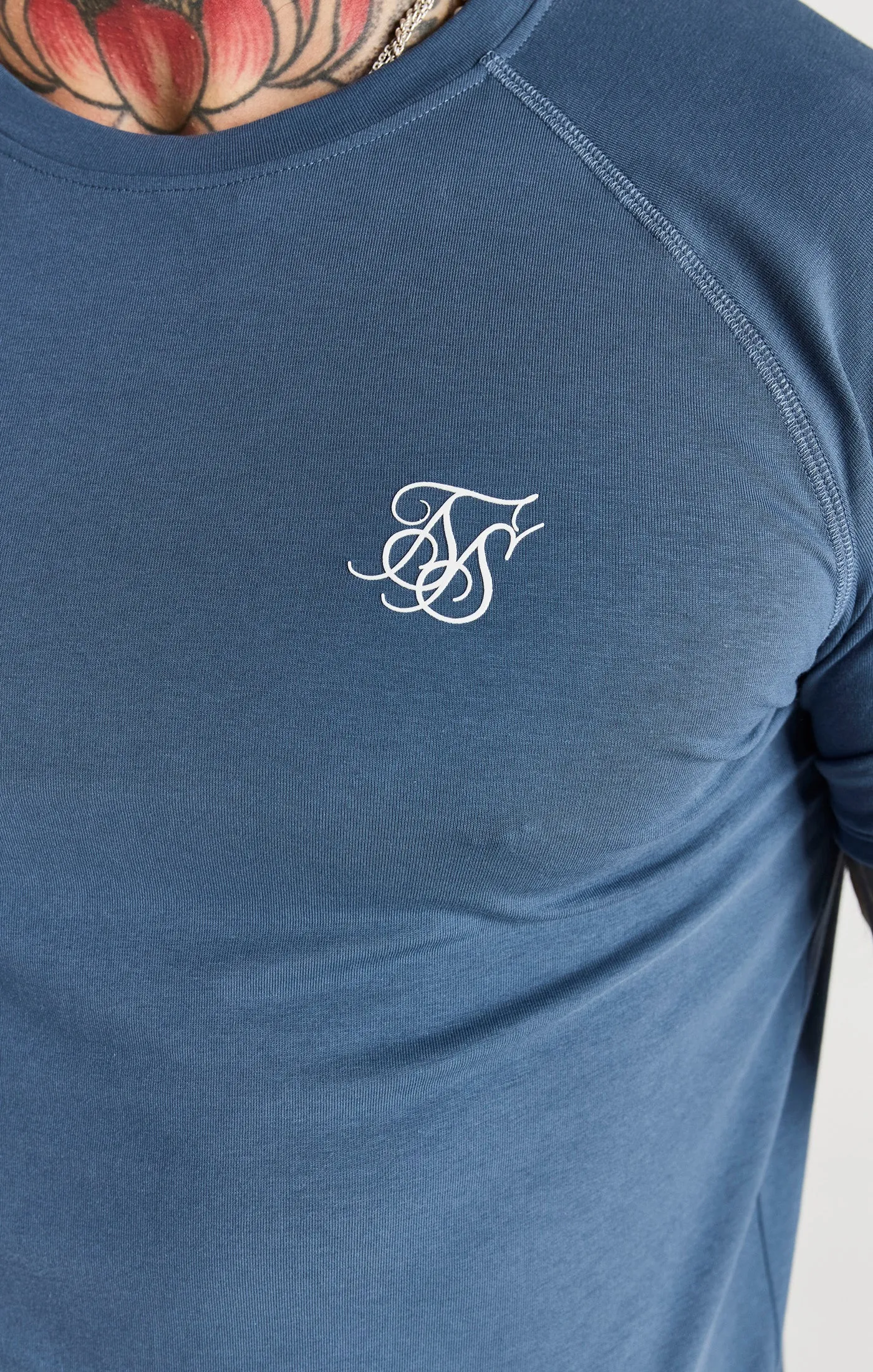 Blue Twin Set T-Shirt And Short sold by Siksilk product image thumbnail 4