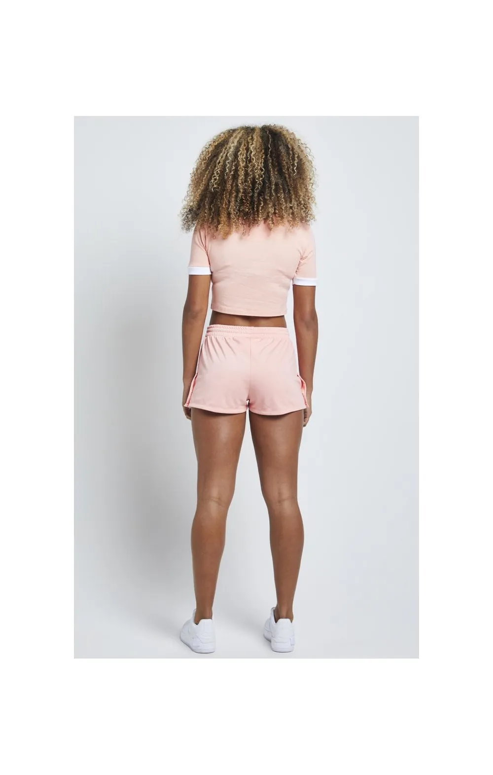 SikSilk Ringer Crop Tee – Apricot Blush sold by Siksilk product image thumbnail 5