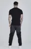 Black Rib Knit T-Shirt sold by Siksilk