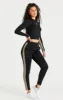 Black Track Pant sold by Siksilk