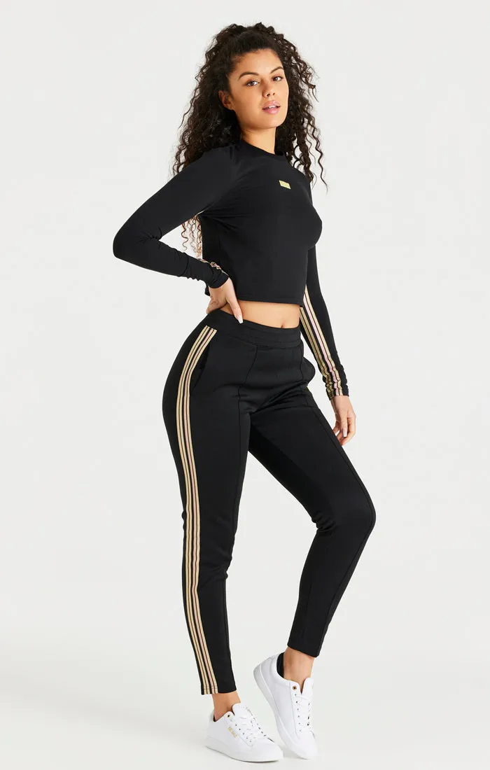 Black Track Pant sold by Siksilk product image thumbnail 5