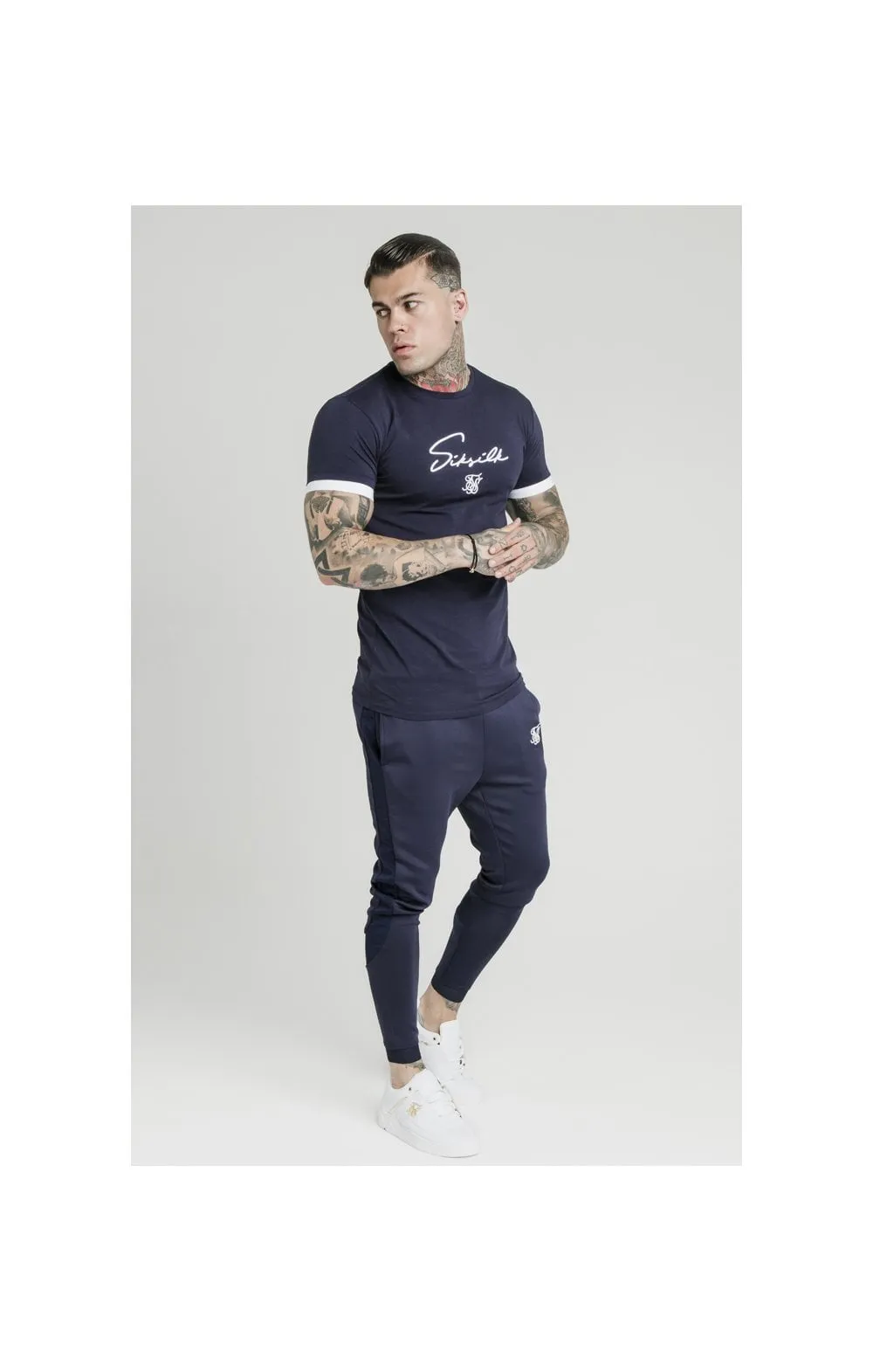 SikSilk Tech Tee - Navy sold by Siksilk product image thumbnail 3