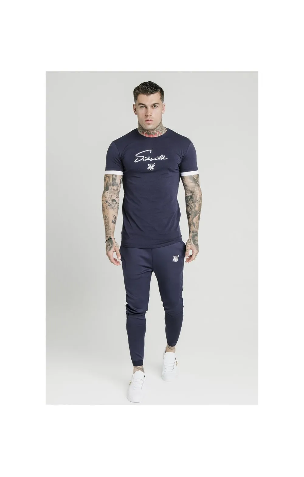 SikSilk Tech Tee - Navy sold by Siksilk product image thumbnail 4