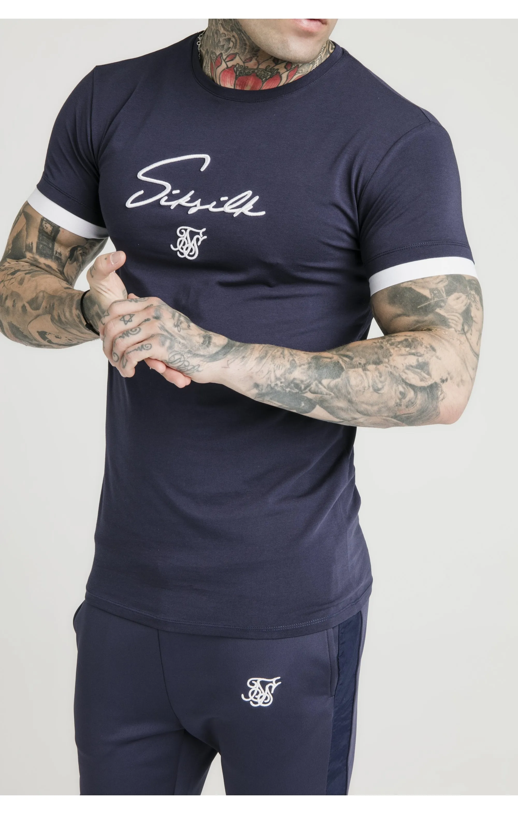 SikSilk Tech Tee - Navy sold by Siksilk product image thumbnail 2