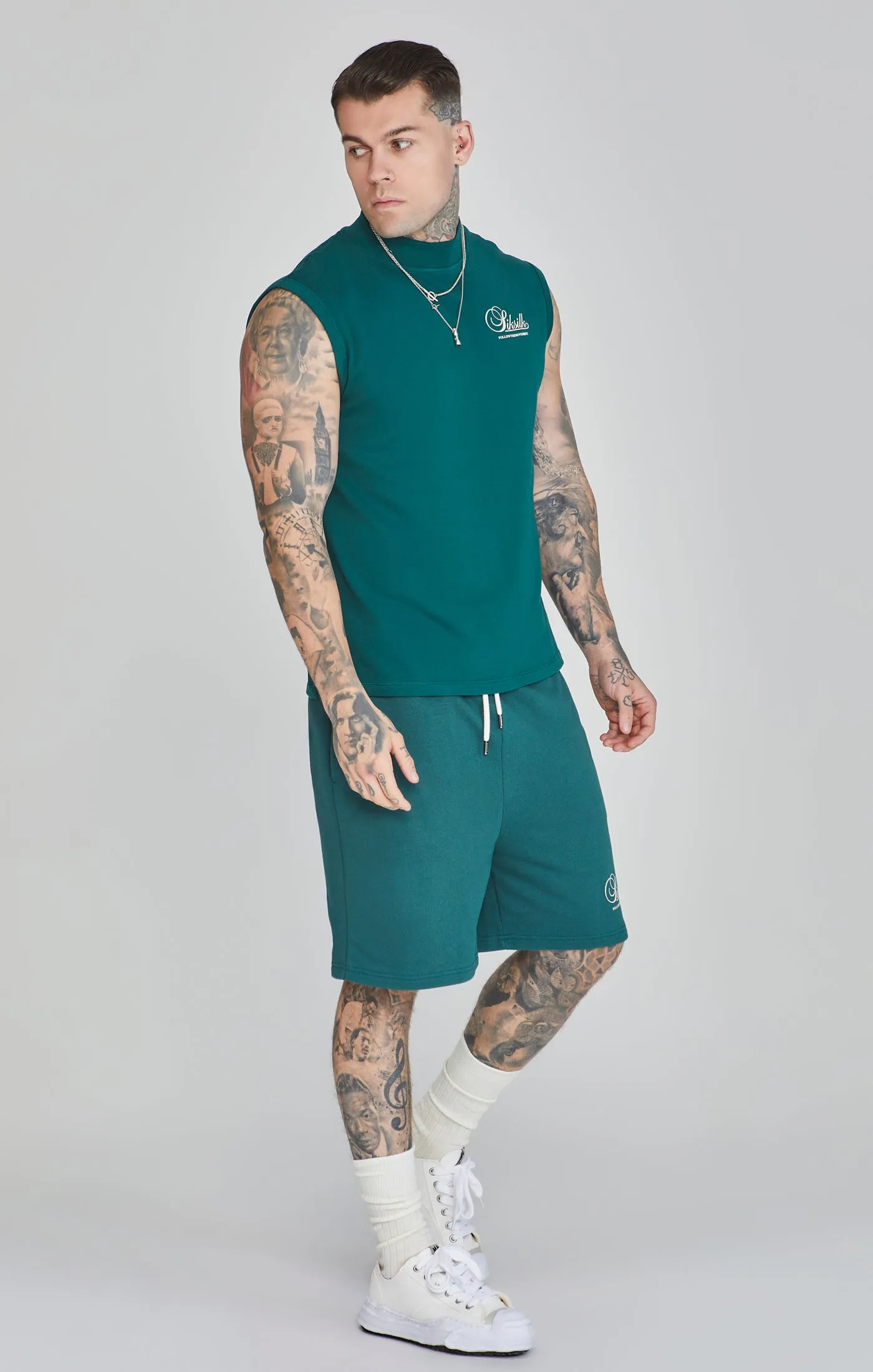Sleeveless T-Shirt sold by Siksilk product image thumbnail 4