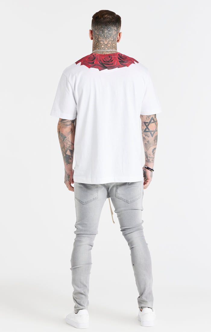 Grey Distressed Basic Cut Jean sold by Siksilk product image thumbnail 7