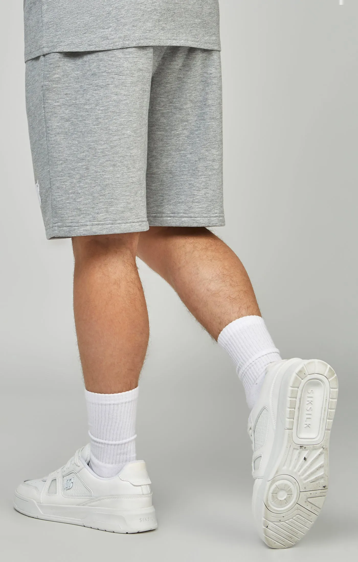 Boys Grey Essentials Fleece Short sold by Siksilk product image thumbnail 4