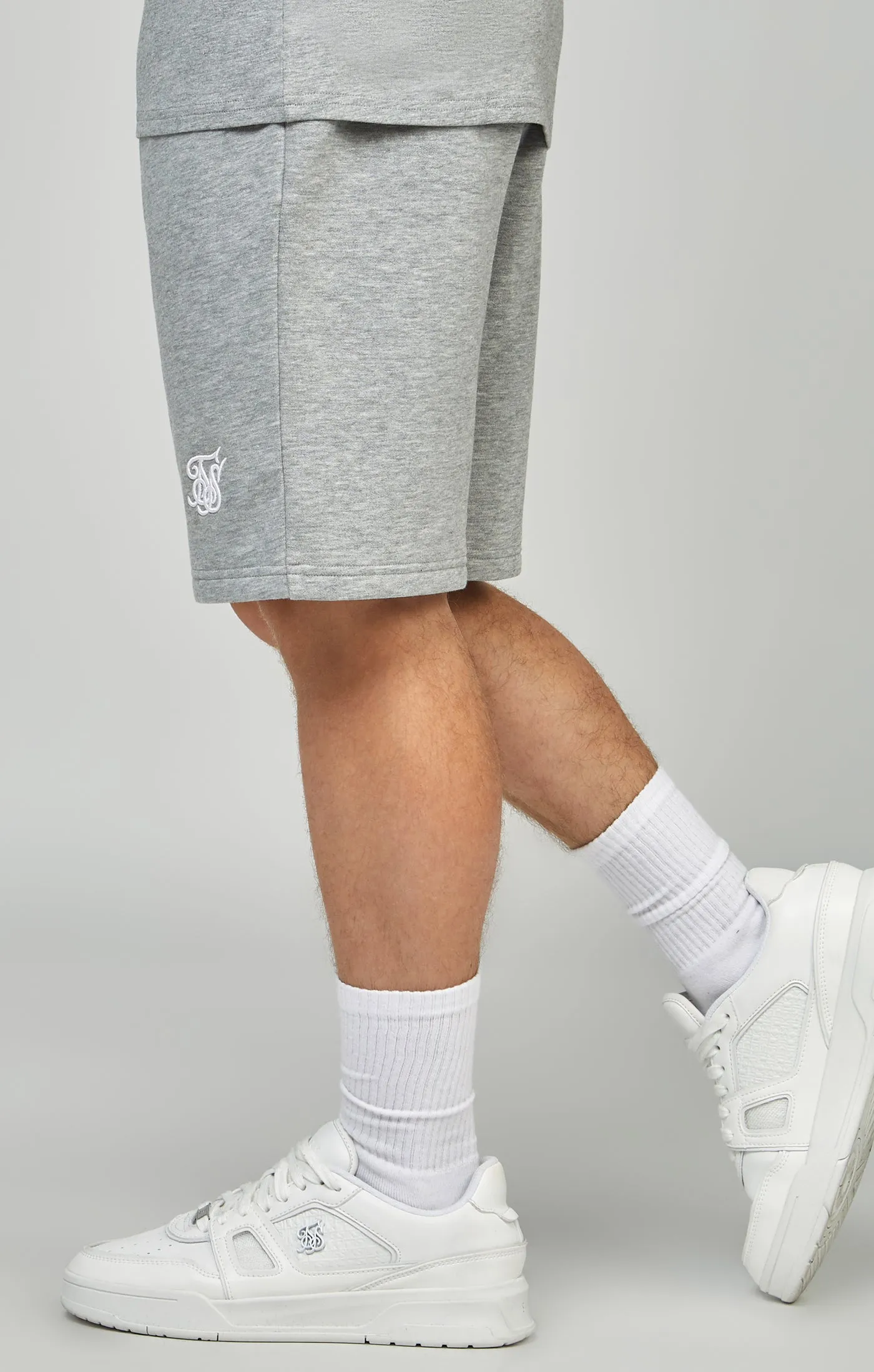 Boys Grey Essentials Fleece Short sold by Siksilk product image thumbnail 2