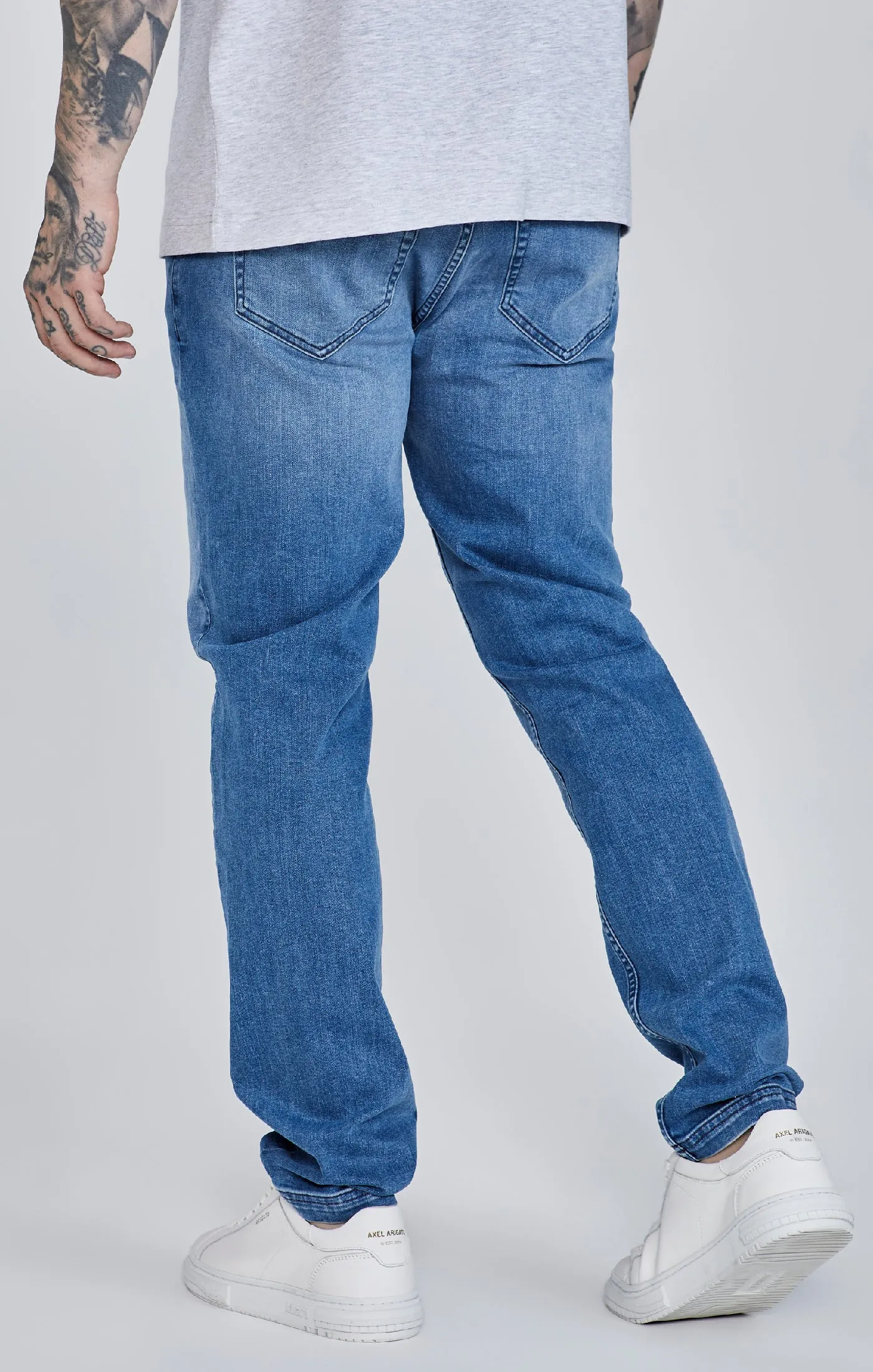 Slim Fit Jeans Blue sold by Siksilk product image thumbnail 4