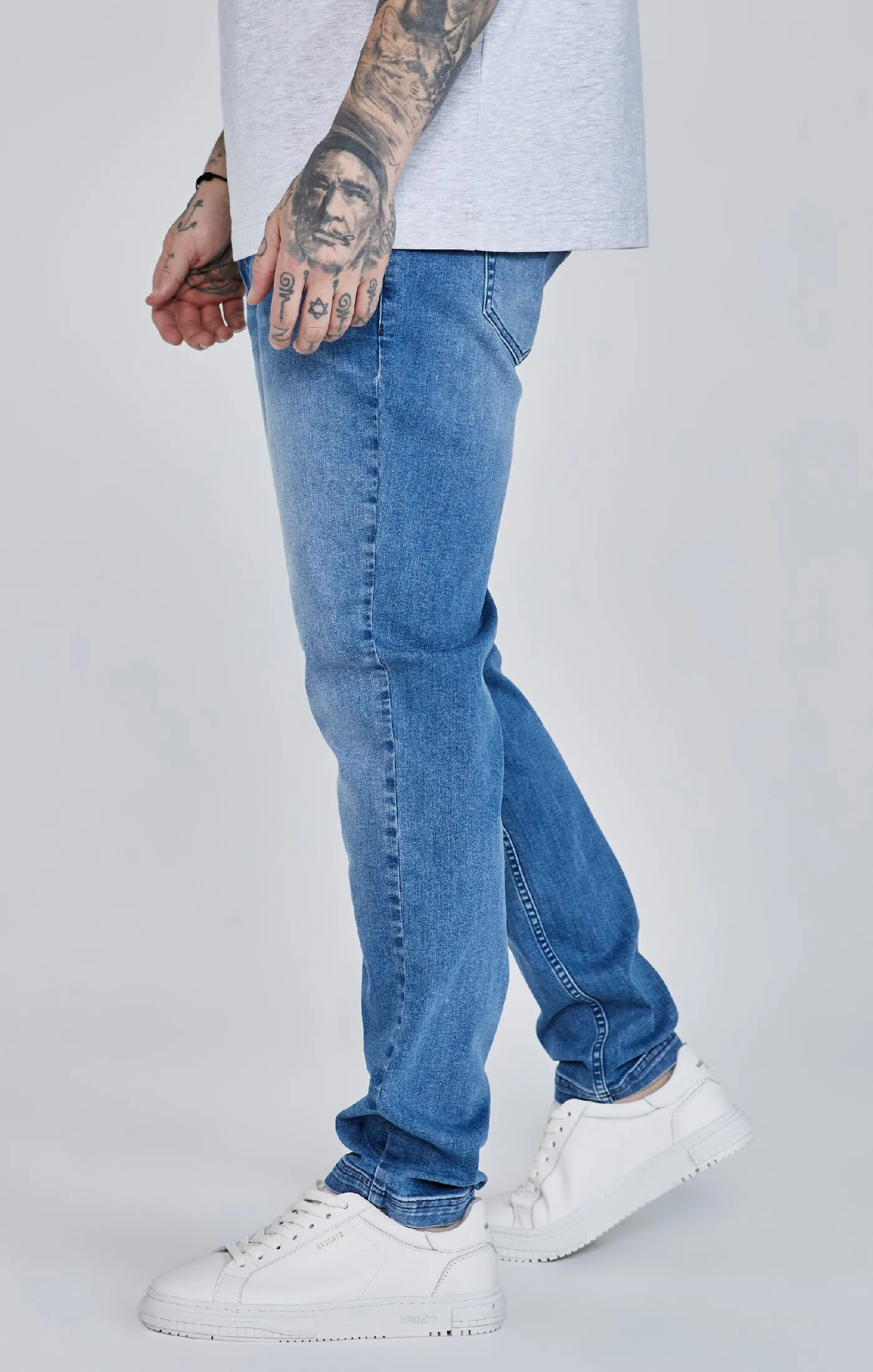 Slim Fit Jeans Blue sold by Siksilk product image thumbnail 3