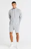 Grey Rib Relaxed Short sold by Siksilk