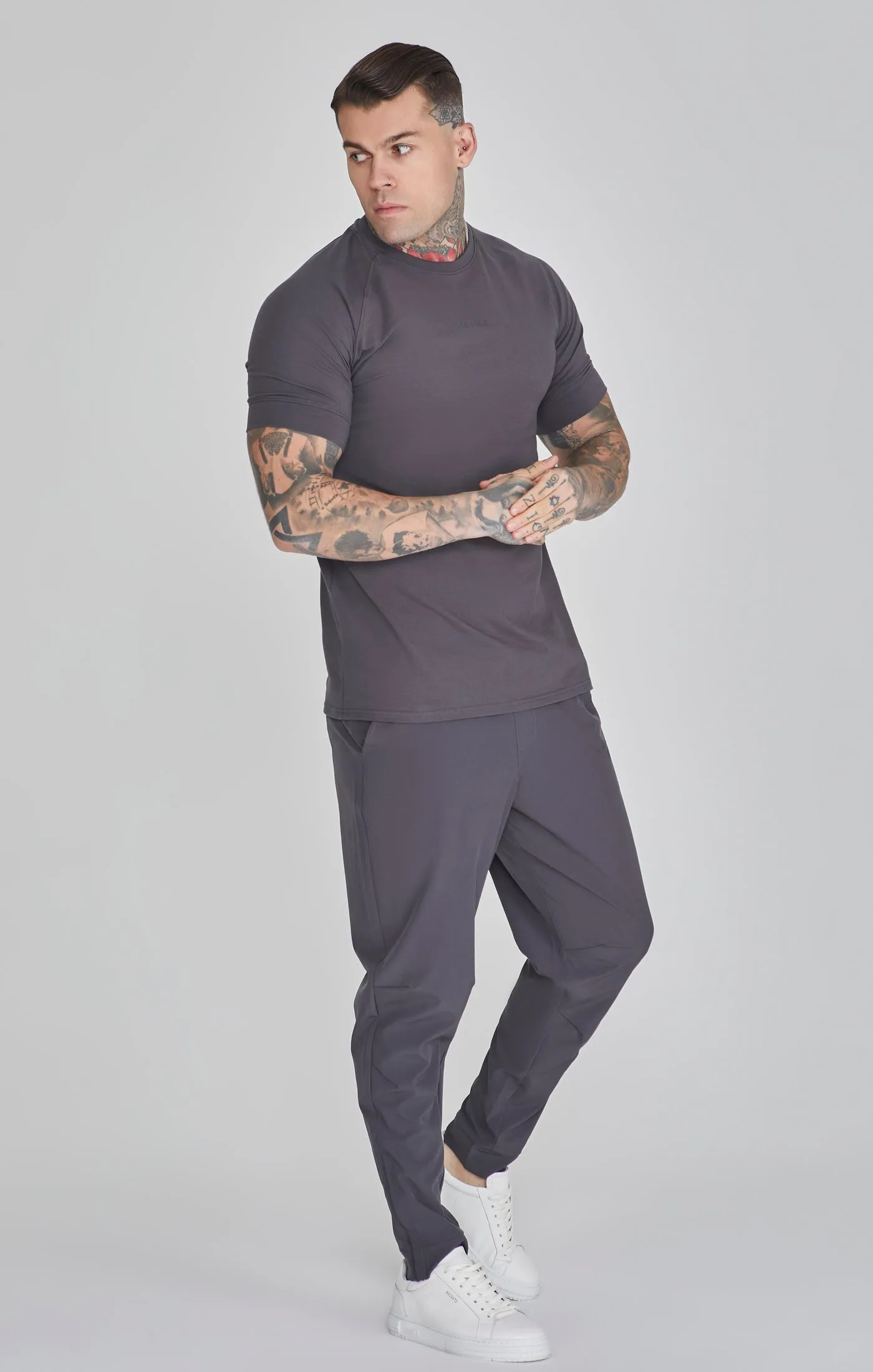 Dark Grey Smart T-Shirt sold by Siksilk product image thumbnail 4