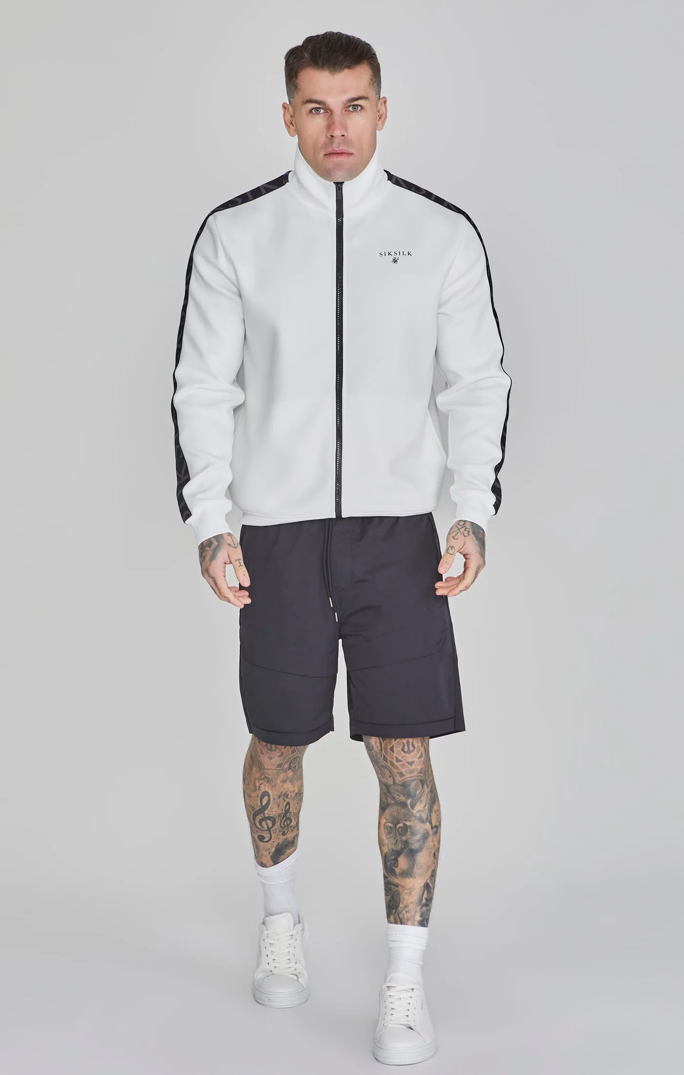 White Track Top sold by Siksilk product image thumbnail 2