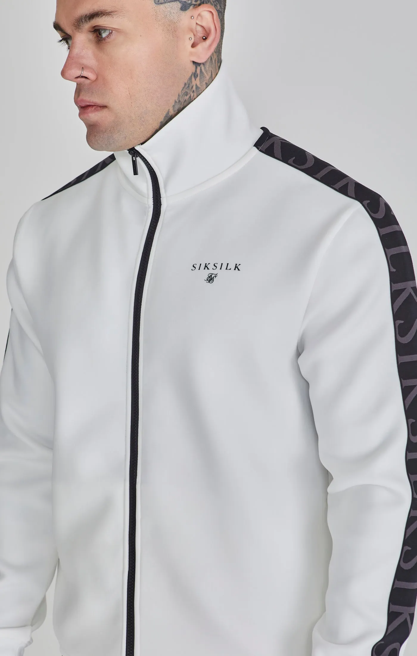 White Track Top sold by Siksilk product image thumbnail 3